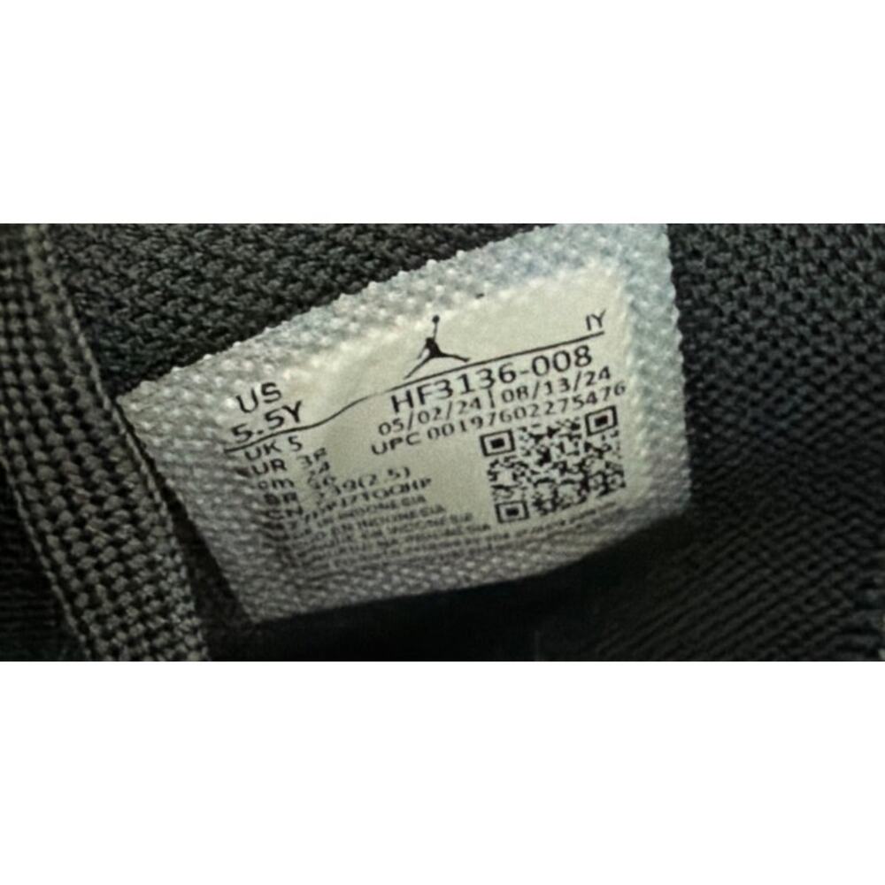 Nike Air Jordan Tatum 3 "Sidewalk Chalk" Gray Pastel Sneakers Youth 5.5 - Picture 5 of 5